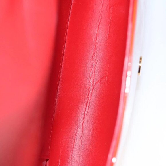 LOUIS VUITTON Monogram Vernis Thompson Street Bag Red M91094 LV Auth 116785 - Picture 10 of 16
